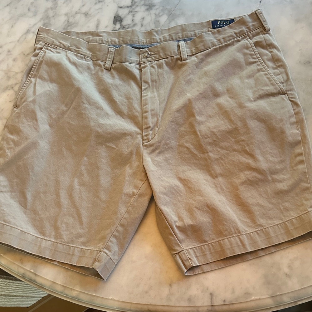 Polo RalphLauren Khaki Shorts. Size 42